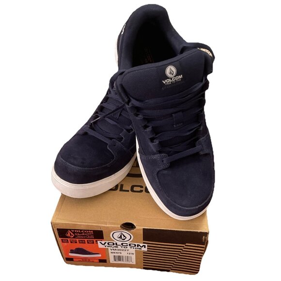 Volcom Evolve Skate Work Shoes Composite Toe Slip-Resistant Blue  Men's 12W Work - Picture 2 of 16